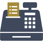 cash register receipt