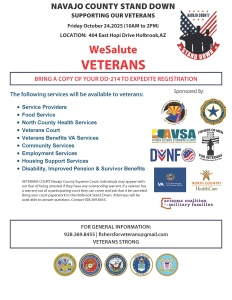 Navajo County Stand Down